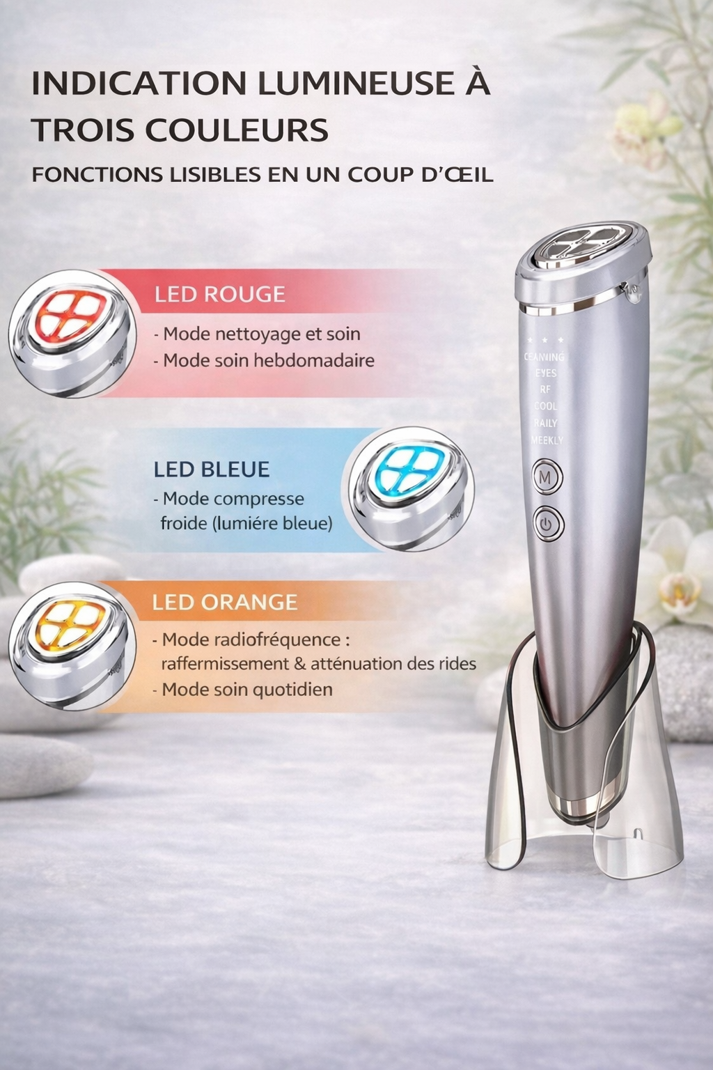 Appareil de Massage Visage 6-en-1