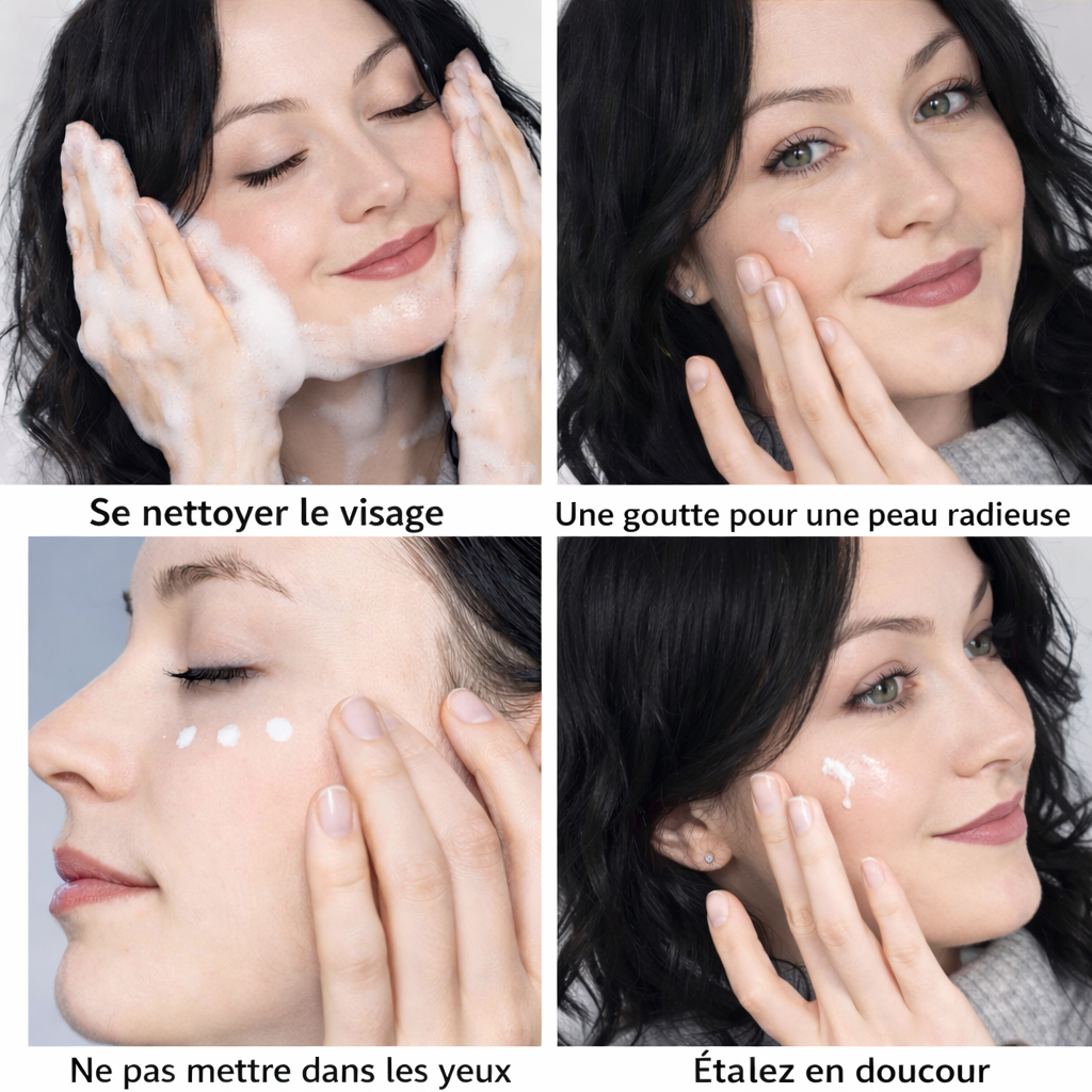 Coffret de Soins Visage au Caviar – Sérum & Essences Hydratantes