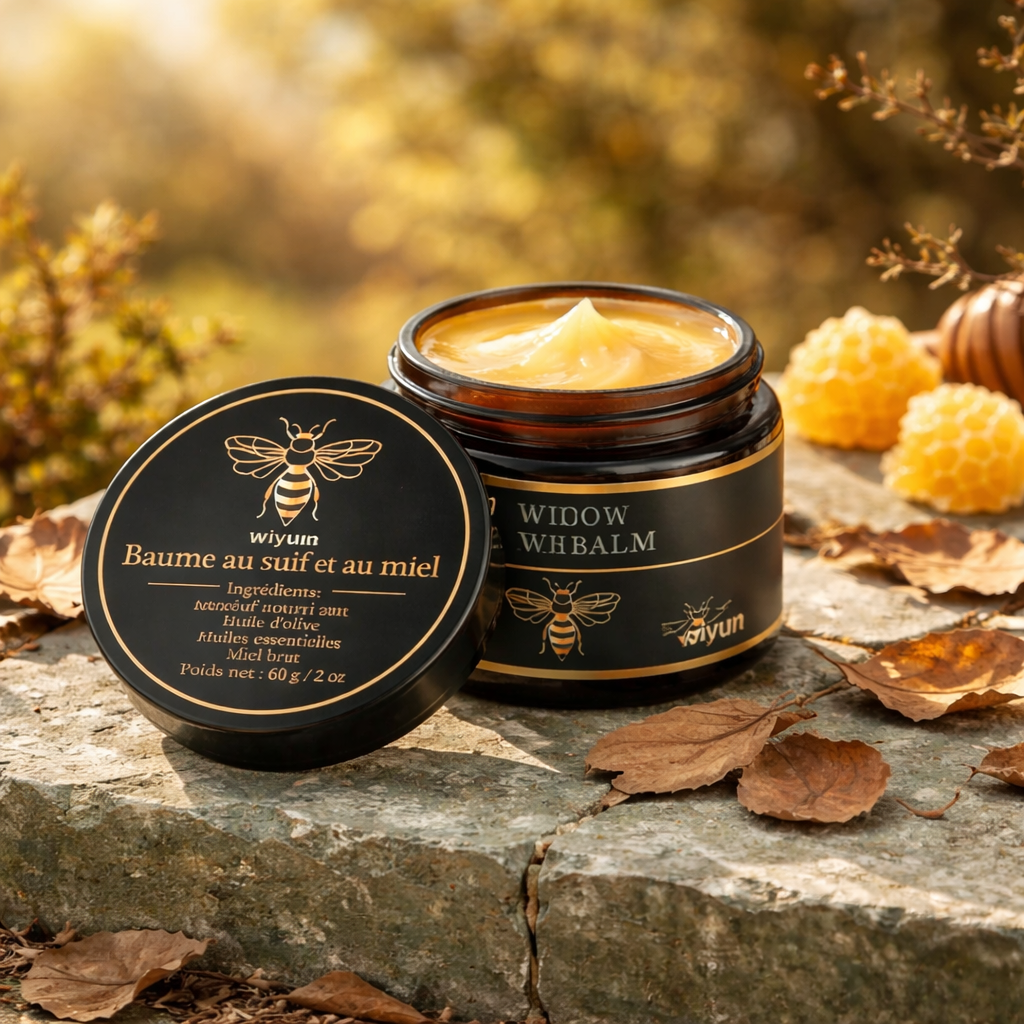 Crème Hydratante au Suif de Bœuf & Miel – Visage et Corps