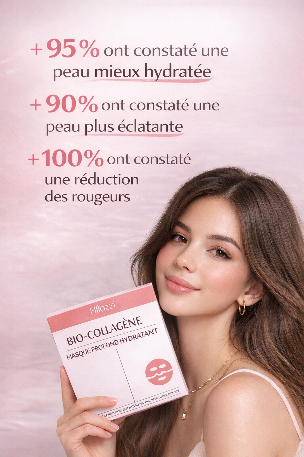 Masque de Nuit Coréen Repulpant – Effet Glass Skin (Bio-Collagène)